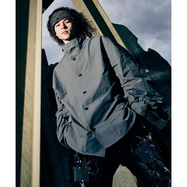 シャツ Deformed Stand Collar Shirt / デフォームスタンドカラーシャツ ...