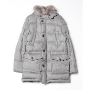 「HERNO」 ダウンコート 46 グレー メンズ