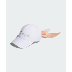 キャップ 帽子 撥水 リボンキャップ「adidas Golf/アディダスゴルフ」 レディース