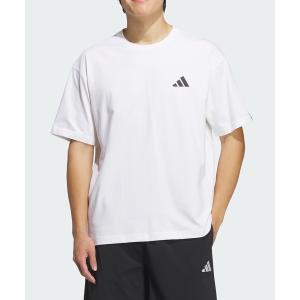tシャツ エッセンシャルズ プラス ルーズフィット スモールロゴ 半袖Tシャツ / アディダス adidas メンズ