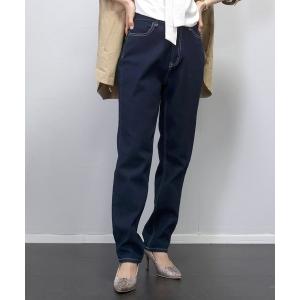 ジーンズ デニム デニムパンツ ストレッチデニムテーパードパンツ レディース