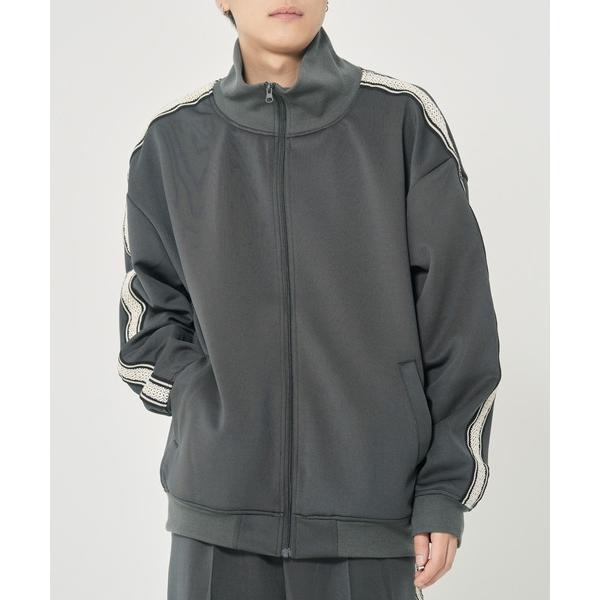 コート ジャケット エステル テープ使いトラックジャケット(M1) メンズ レディース