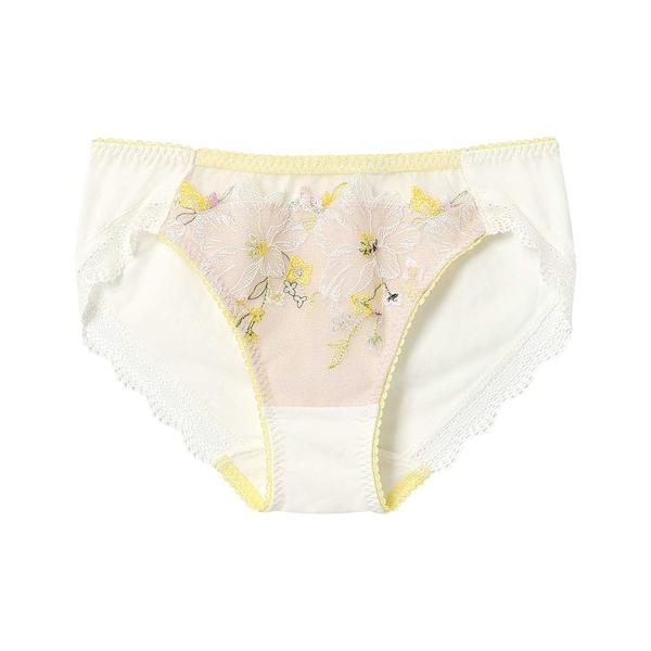 ショーツ AMPHI/花×エンブロイダリーレース　ショーツ