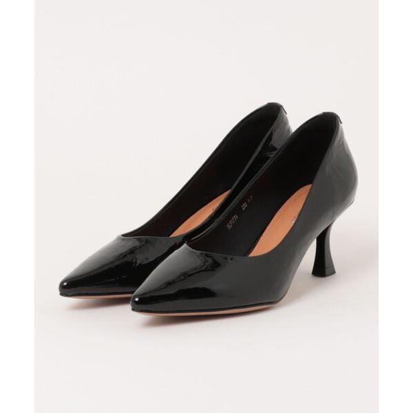 パンプス 「DECADE CLASSIC」エナメルポインテッドトゥハイヒールシューズ