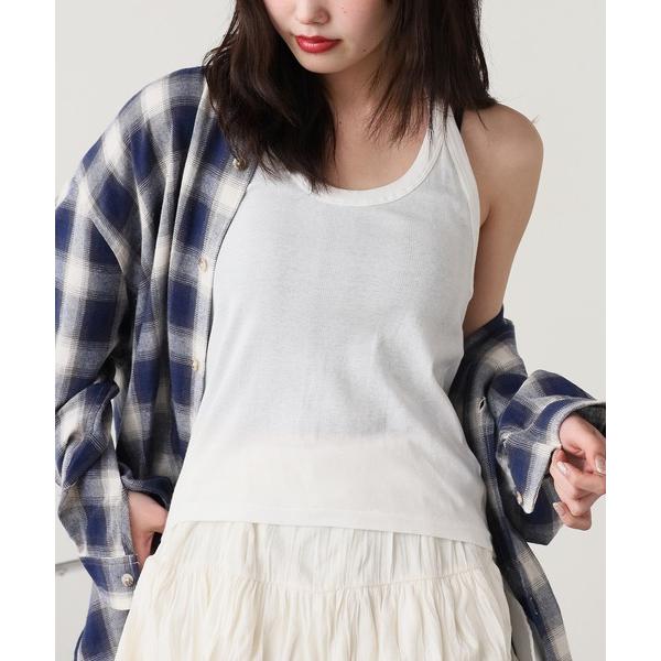 タンクトップ ノースリーブ R.P.miller/ミラー Light Prib HalterTank...