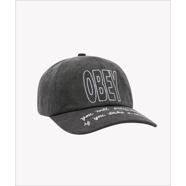 キャップ 帽子 OBEY PIGMENT CHANCE6 PANEL / オベイ メンズ レディース