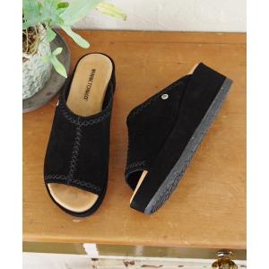 サンダル MINNETONKA ミネトンカ / スエード厚底サンダル PAISLEE レディース