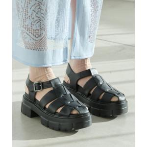 サンダル オトナの厚底トラッドサンダル グルカデザイン レディース