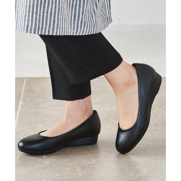 パンプス 立ち仕事に！バレエタイプ | パンプスのようなプレーンデザイン