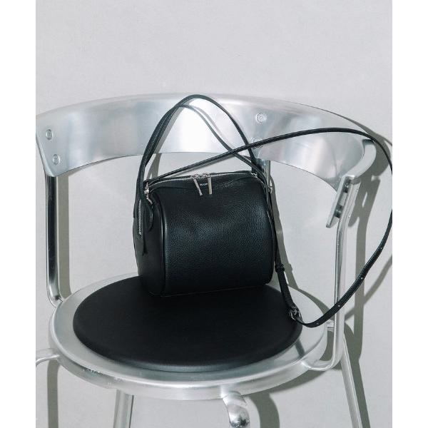 ボストンバッグ 「BEAURE/ビュレ」カウレザー 2WAY ドラム型 ミニ ボストン レディース