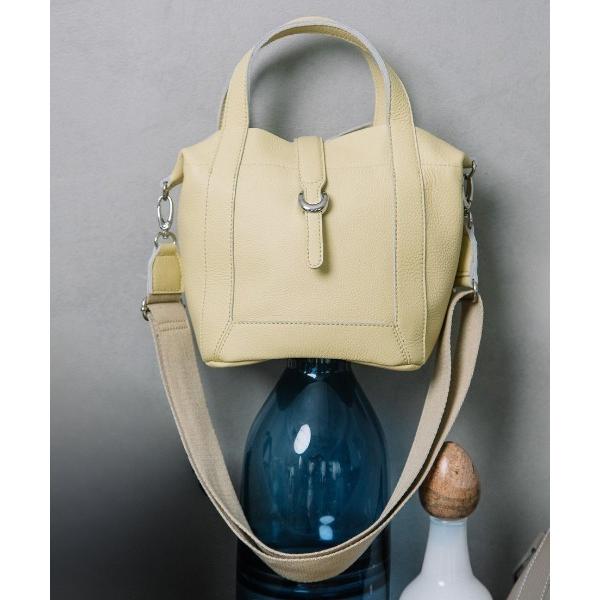 トートバッグ 「BEAURE/ビュレ」カウレザー ベルト デザイン 2WAY トート レディース