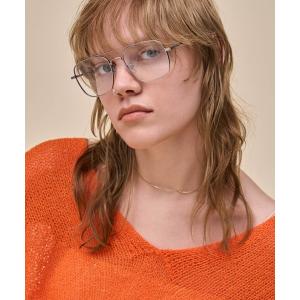 伊達メガネ メガネ 眼鏡 ユッカグラス レディース