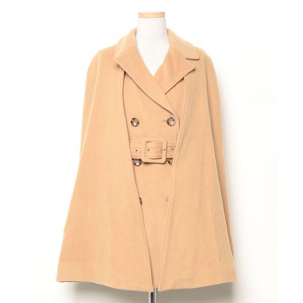 「LILY BROWN」 ポンチョコート FREE ブラウン レディース