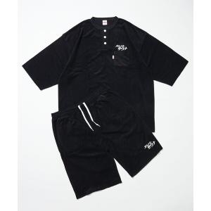 パジャマ SAUVENIR/サウベニア 別注 KANNAIGI by Healthknit/パイル/館内着/ヘルスニット/セットアップ メンズ レディ｜zozo