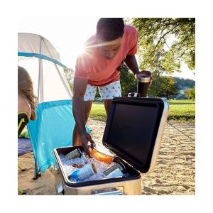 コールマン 54QTステンレススチールベルトクーラー （シルバー） 2159596の商品画像