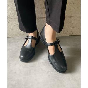 ローファー Tストラップシューズ レディース