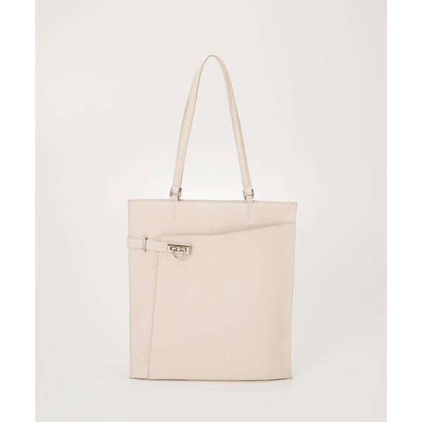 トートバッグ 「TREASURE TOPKAPI」ベルトデザイン レザー フラット トートバッグ A...