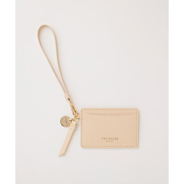 パスケース 「TREASURE TOPKAPI」クロスエンボス レザー パスケース