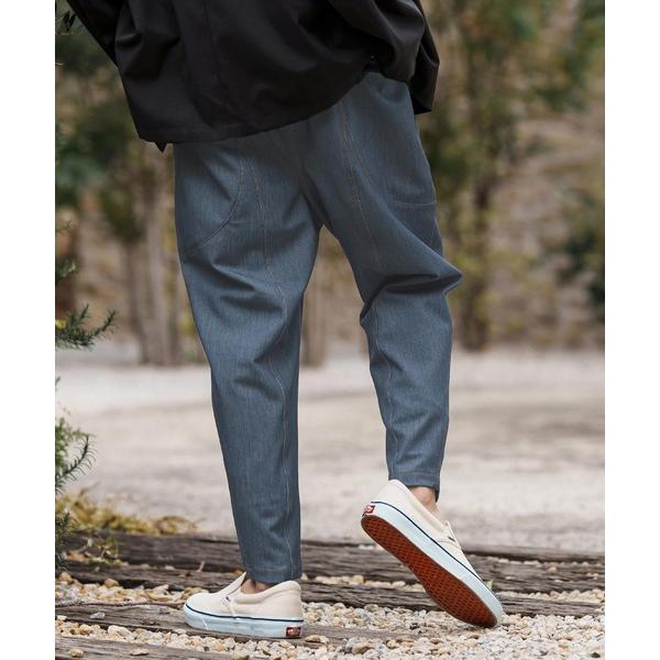 ジーンズ mp13280-Deformed Silhouette Stretch Ripstop L...