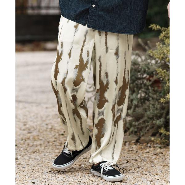 パンツ mp13288-総柄パラシュートパンツ メンズ