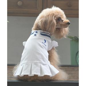 犬 服 One Octave/ポロシャツワンピース