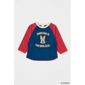 tシャツ MD PATCHED RAGLAN Tシャツ / MINNIE レディース