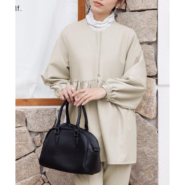 ブラウス シャツ 入学式 卒業式 クラシカルペプラムシルエットトップス レディース