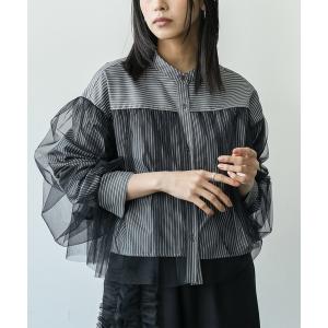 アローズ購入PheetaフィータGrayブラウス刺繍パフスリーブブラック新品 Pheeta（フィータ） ブラウス シャツ 「Pheeta」Phoebe ショート
