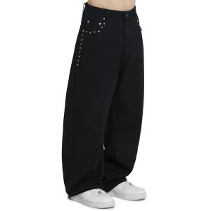 ジーンズ デニム デニムパンツ ハイウエスト サイドシーム カーブ