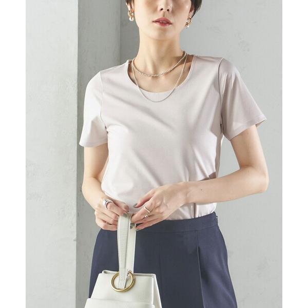 tシャツ 「手洗い可能」SORONA(R) クルーネック TEE レディース