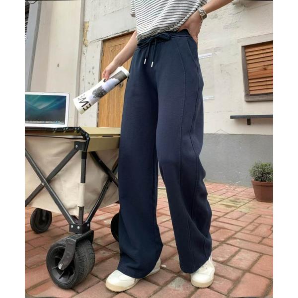 ワイドパンツ スウェットパンツ ジャージ 「DECADE CLASSIC」ハイウエストワイドパンツ ...