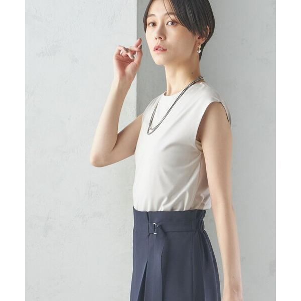 タンクトップ ノースリーブ 「手洗い可能」SORONA(R) 2WAY タンクトップ レディース