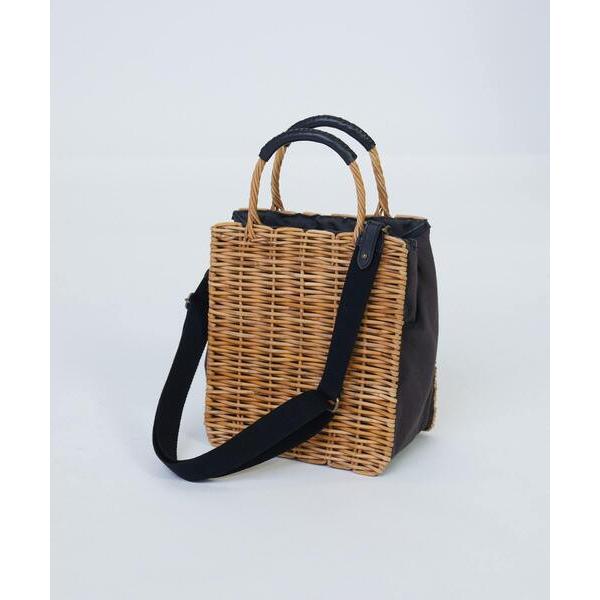 ショルダーバッグ バッグ 「1月ベストセラーブランド内1位」「2WAY」異素材コンビスクエアショルダ...