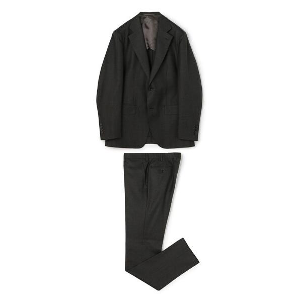 セレモニースーツ カジュアルスーツ TRAVELLER ウールシルク シングルブレステッド2Bスーツ...