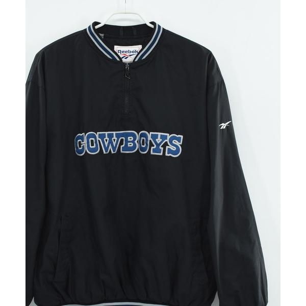 「ヴィンテージ古着」90’s Reebok NFL Dallas Cowboys プルオーバージャケ...