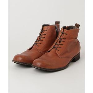 「DEDESKEN」 ブーツ 42 オレンジ メンズ