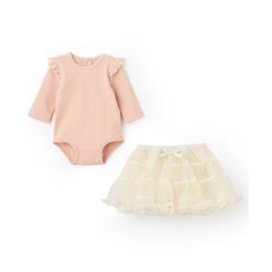 ベビー服 ロンパース チュールスカート＋ロンパースセットの買取情報