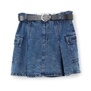 Von Dutch ミニデニムスカート VON DUTCH Womens Denim Micro Mini Skirt - MEDIUM WASH | Tillys