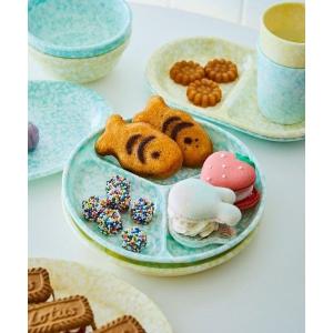 食器 メラミン3仕切りプレート「アンニョンBY CLIP」