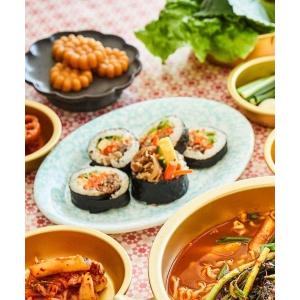 食器 メラミン1仕切りプレート「アンニョンBY CLIP」