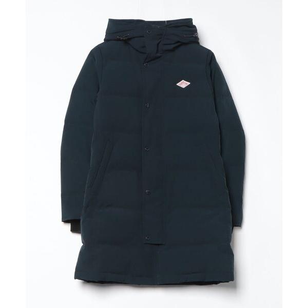 「DANTON」 ダウンコート 34 ネイビー レディース