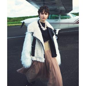 「LA BELLE ETUDE」 レザージャケット FREE ブラック レディース