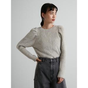 「styling/」 長袖ニット ONE SIZE グレー レディース
