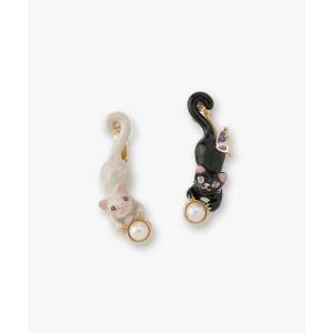 イヤリング 猫モチーフ イヤリング レディースの買取情報
