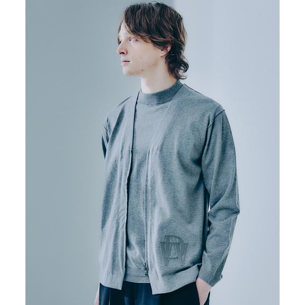 カーディガン 「トップメランジ」ハイツイスト カーディガン メンズ