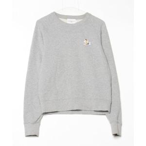 「Maison Kitsune」 スウェットカットソー M 霜降りグレー レディース