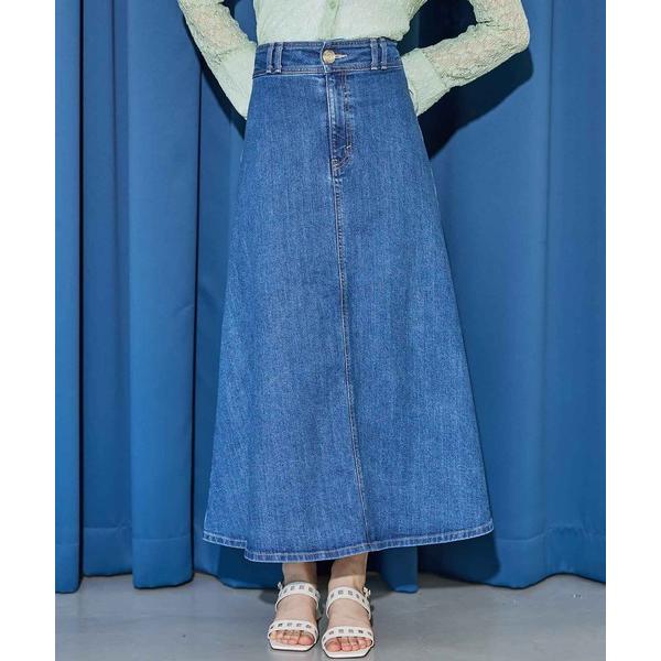 デニムスカート SOMETHING　スプレッドデニムスカート