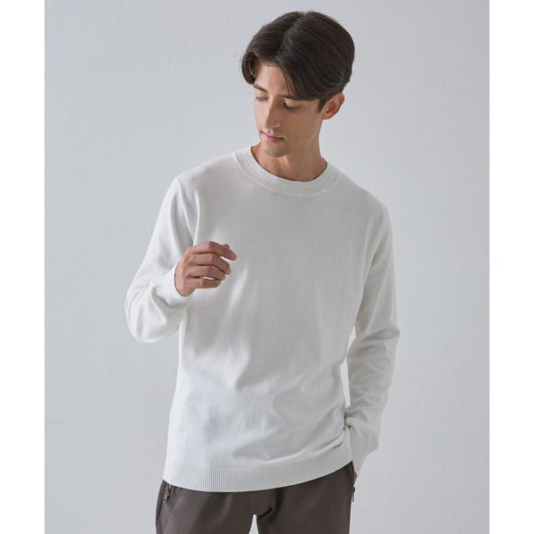 セーター ニット 「カシミヤタッチ / 25SSカラー」クルーネック ニット メンズ