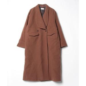 「HOLIDAY」 チェスターコート ONE SIZE ブラウン レディース