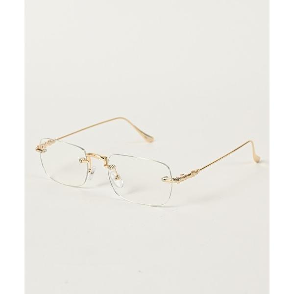 サングラス ADAMPATEK/engraving rimless glasses（彫金入りリムレス...